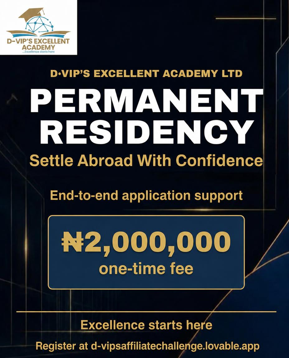 Permanent Residency Assistance flyer